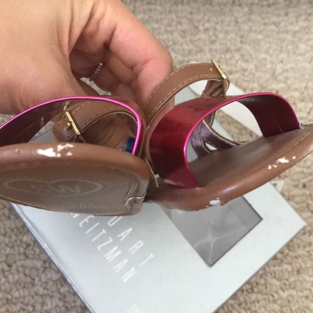 Brand new Stuart Weitzman baby nudist sandals - Picture 5 of 6